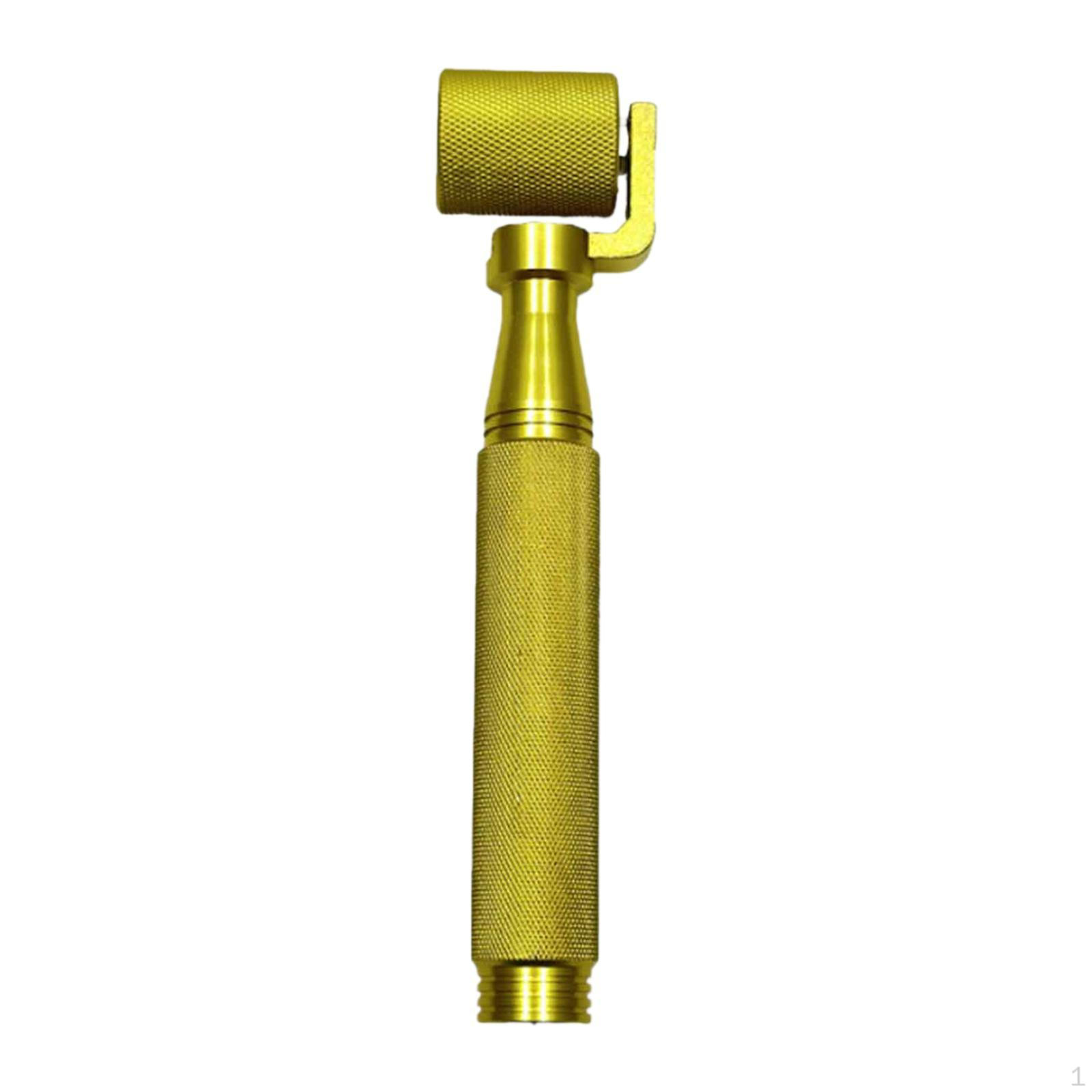 

Wallpaper Flat Seam Roller Construction Tool DIY Projects Portable Pressure Rollers Quilting золотий