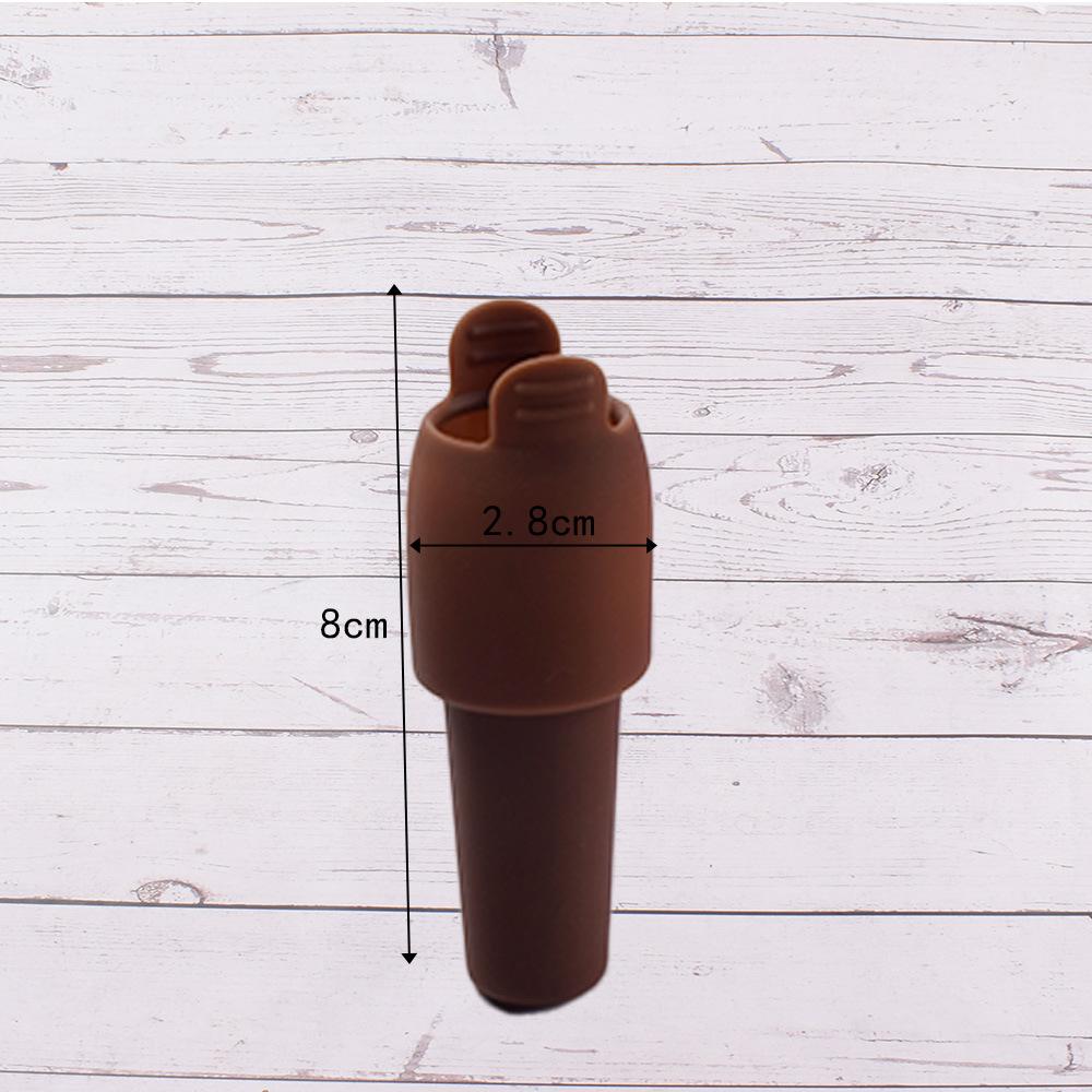 Reusable Silicone Wine Stoppers  with Handle,Sparkling Wine Bottle Stopper Beverage Bottle Sealer Keep Champagne Fresh Tools