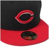 New Era MLB ACPERF Cincinnati Reds Baseball Size Size 718 to Japanese size Cap, 17J, Unisex, 11449385, Alternate, Japan, (equivalent M)