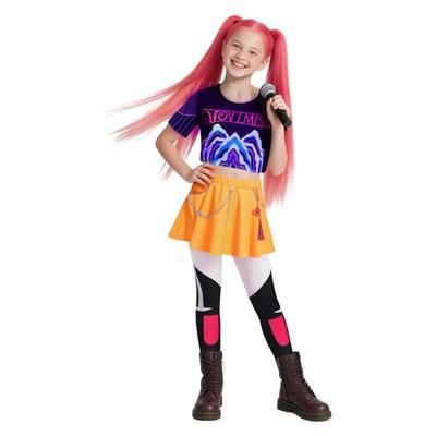 Kpop Mira Party Strój Kostium Cosplay Top Spodnie Kostiumy Halloween dla Dzieci Ubrania do Odgrywania Roli Piosenkarza