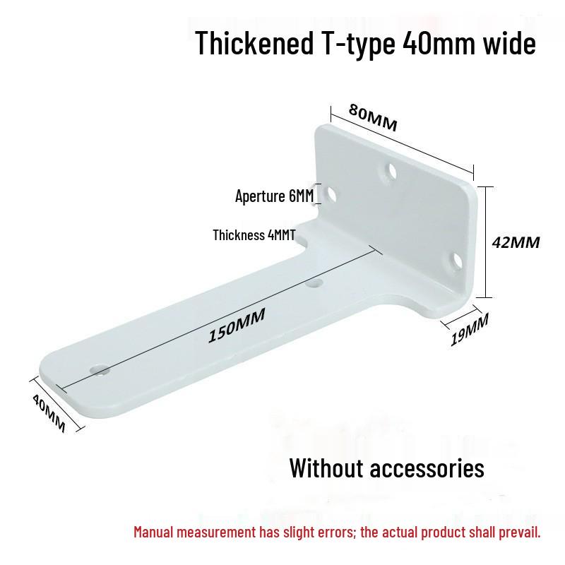 Soporte Triangular de Pared Invisible para Estantes de Escritorio o Mueble de TV