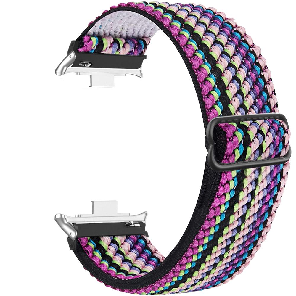 Elastic Nylon Strap For Redmi Watch 4 5 6 Replacement Women Men Solo Braided Watch Band Loop For Xiaomi Mi Band 8 Pro Bracelet