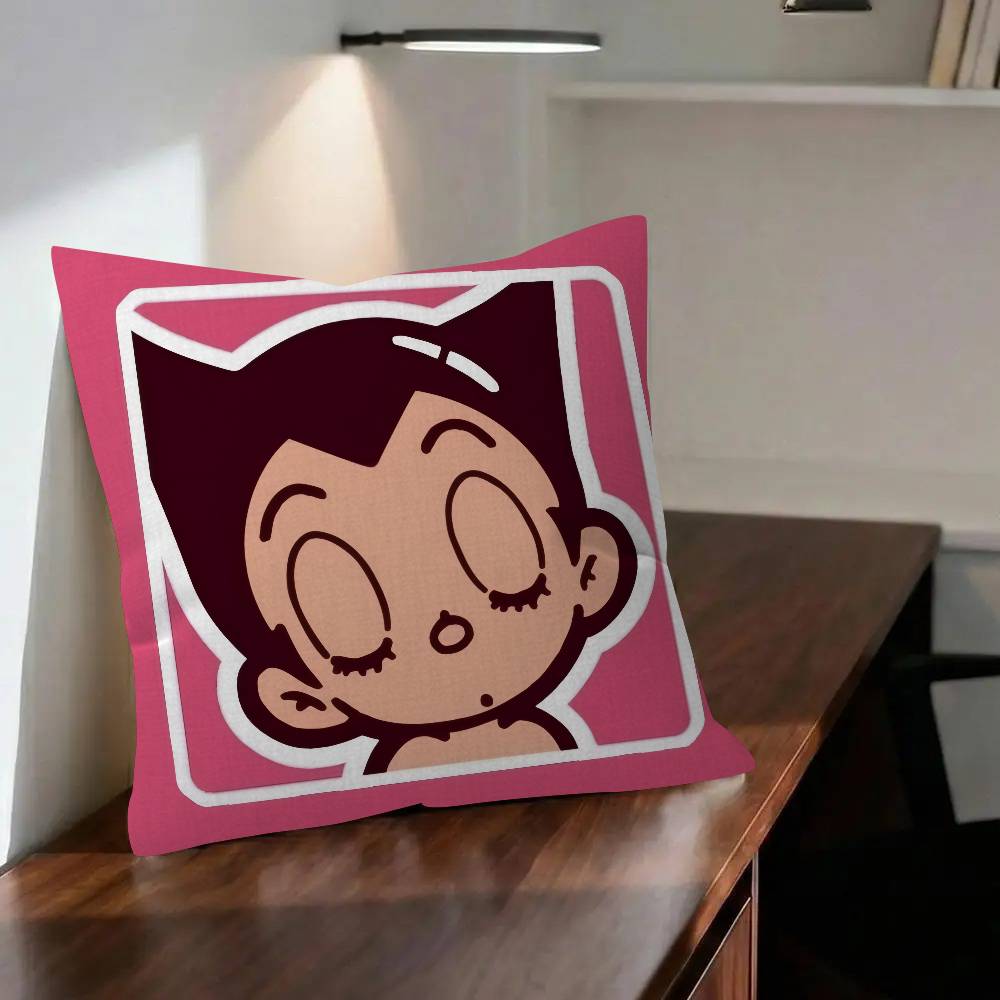 Cushion Pillow Cover for Bedroom Room and Living Room Sofa Decorative Cushion Cover POPULAR ANIME Astro Boy