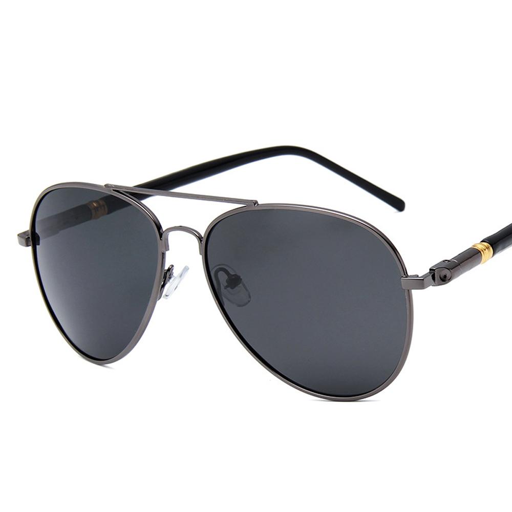 

Роскошные поляризованные солнцезащитные очки для вождения для мужчин и женщин, дизайнерские брендовые мужские винтажные черные очки-авиаторы UV400 YEZIXIN