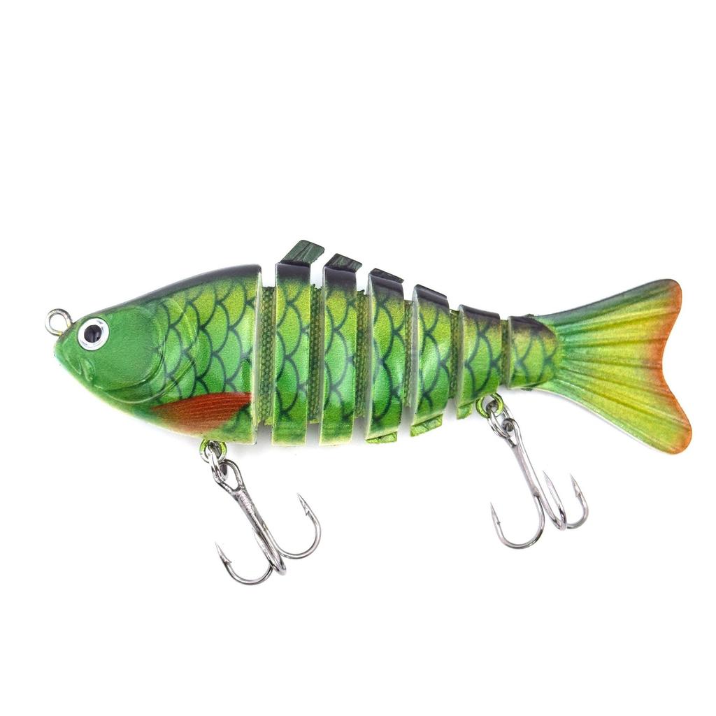 1pc of Segmented Fish Imitation Hard Bait Soft Lures - 2.36inch/5G - Suitable for Fishing Trout And Bass in Both Saltwater And Freshwater
