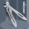 Large Mouth Nail Clipper: Portable Stainless Steel Clippers for Thick Toenails