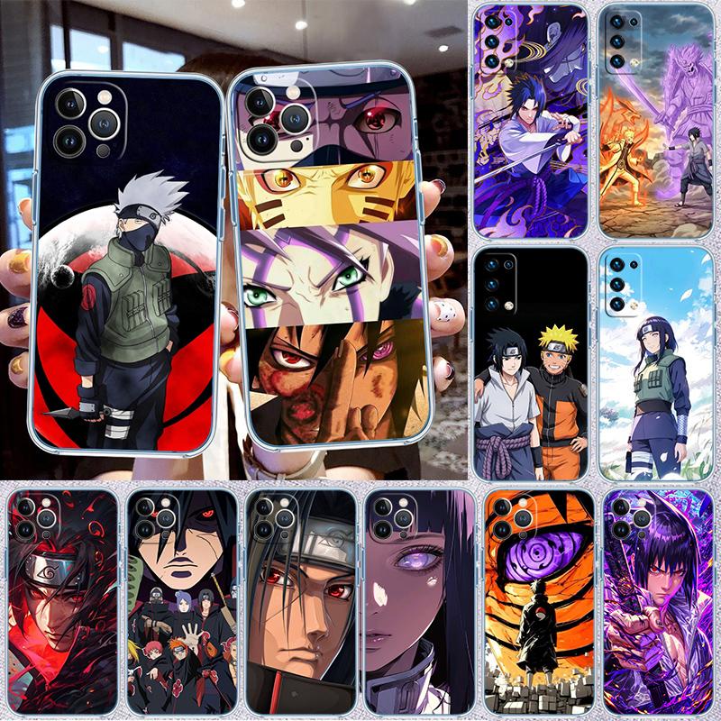 Naruto Uzumaki Transparent Phone Case for Samsung Galaxy A04 A04S A14 A23 A34 A54 M23 M33 M52 M53