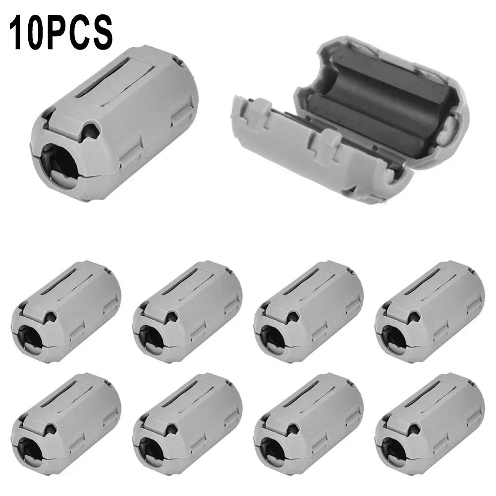 10pcs TDK 5mm Ferrite Core Noise Suppressor Filter Ring Cable Clip On Wire RFI EMI Anti-Jamming Filter