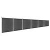 VidaXL Ensemble de Panneau de Clôture Barrière de Jardin Mur de Clôture Bordure de Balcon Patio Terrasse Arrière-cour 3070433