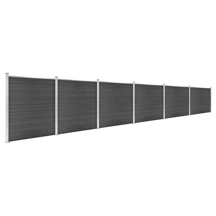 VidaXL Ensemble de Panneau de Clôture Barrière de Jardin Mur de Clôture Bordure de Balcon Patio Terrasse Arrière-cour 3070433