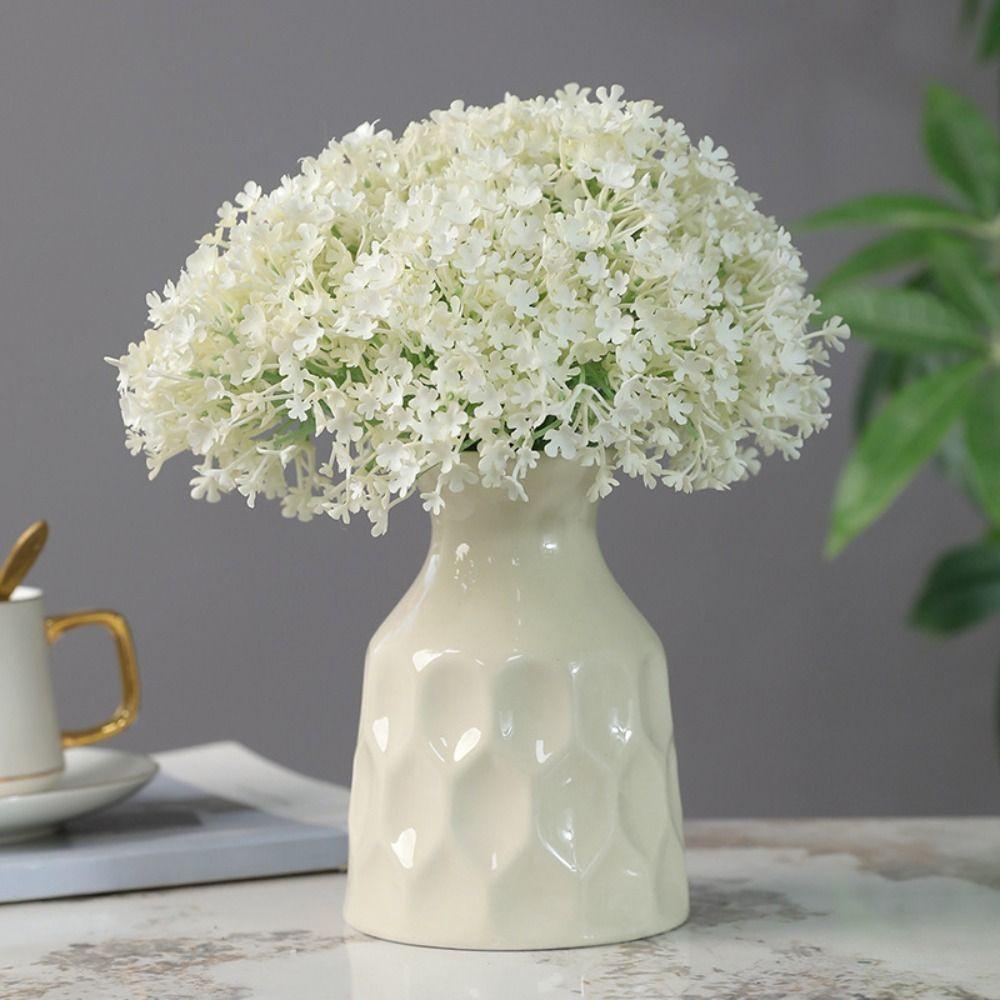 Biegsame Stiele Simulationsblume Schleierkraut Kunstblume Künstlicher Blumenast Foto Requisiten