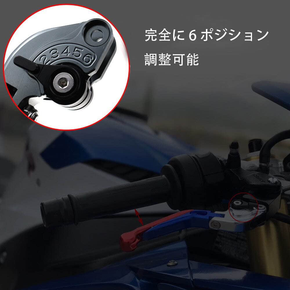For GSX250R Gsx250r Gsx250r GSX 250R 2018 2019 2020 Motorcycle Accessories CNC Motorcycle Adjustable Retractable Folding Brake Clutch Lever