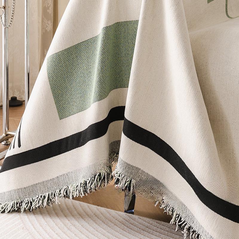 Modern Simple Chenille Sofa Towel Thickened Anti-Scratching Sofa Cover All-Inclusive Universal Cover One-Piece Sofa Cushion