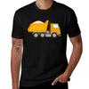 Dump Yellow Truck TShirt Work Utility Casual Tee Shirt