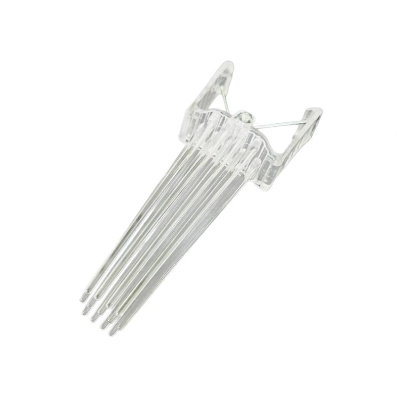 1/2pcs High Crown Volumizing Hair Clips Plastic Root Fluffy Curling Hairpin with Multiple Teeth Non-Slip Hairstyle Tools