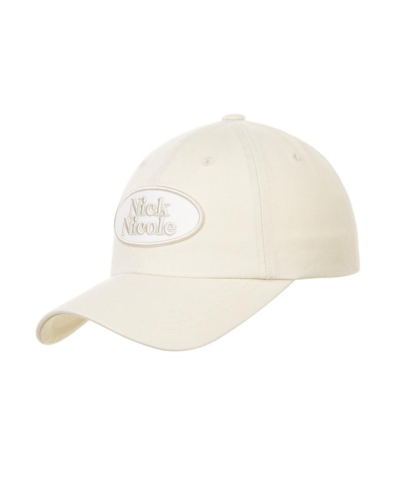 Nigaennikol Oval Wappen Ball Cap_Beige