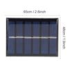 4Pcs 3V 100MA 0.3W DIY Portable Solar Power Charging Panel Epoxy Board 65*48MM