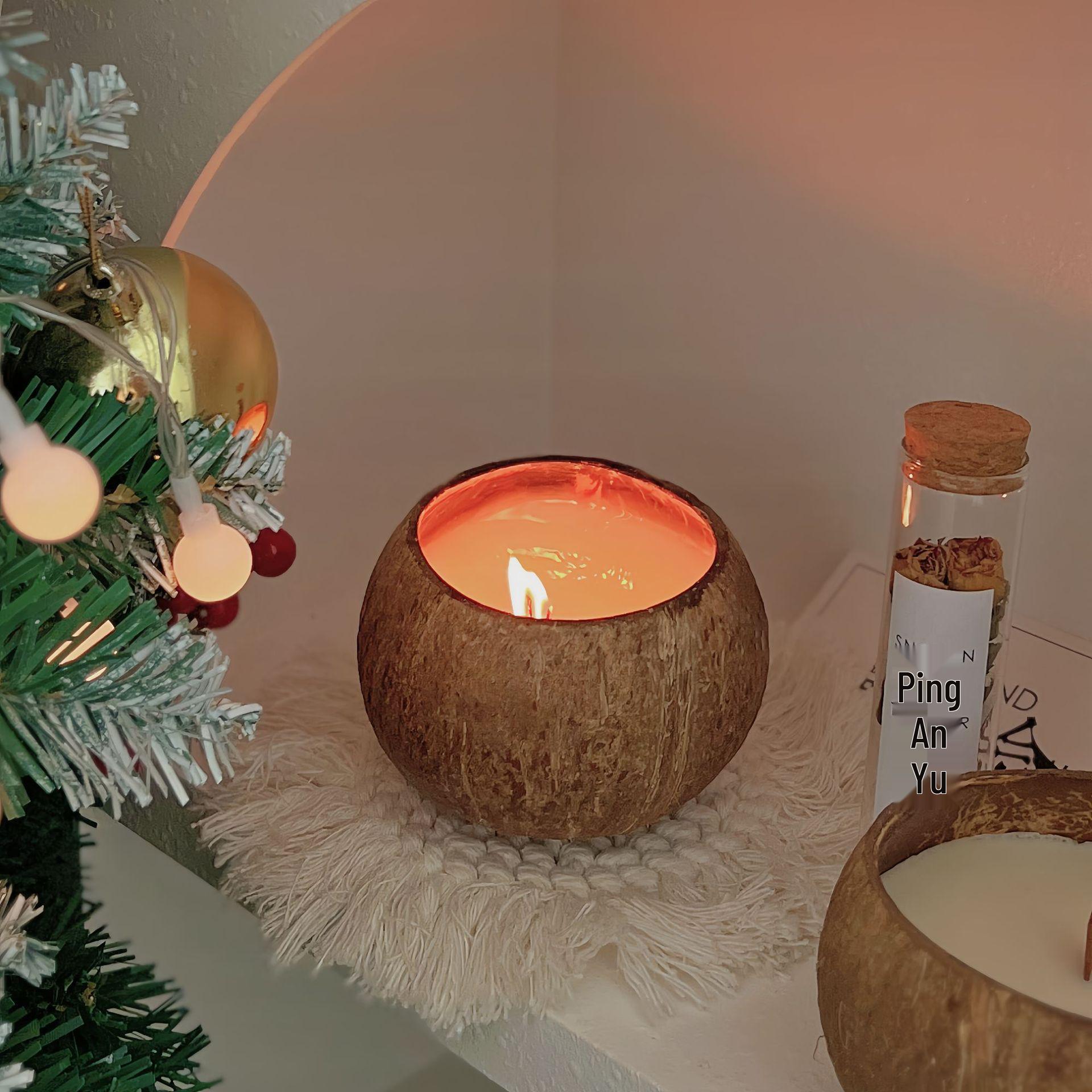 Luxury Bridesmaid & Best Friend Gift: Coconut & Gardenia Scented Candle Box