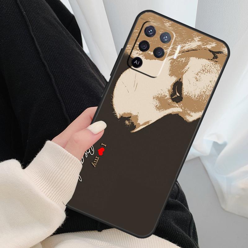 I Love My Beagle Dogs Case For Oppo A40 A60 A80 A5 Pro A15 A16 A17 A57 A77 A94 A74 A54 A76 A96 A18 A38 A58 A78 A98