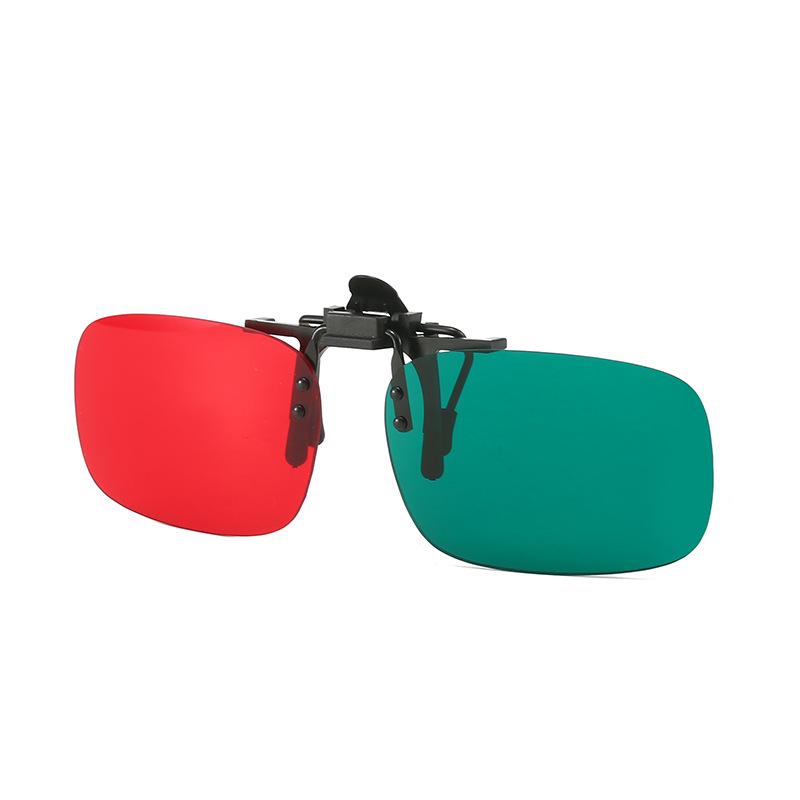 Red & Blue 3D Clip-On Glasses for Amblyopia Training & Strabismus Correction with Vision Enhancement Software