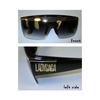 Men's Lady Gaga Logo Sunglasses Black