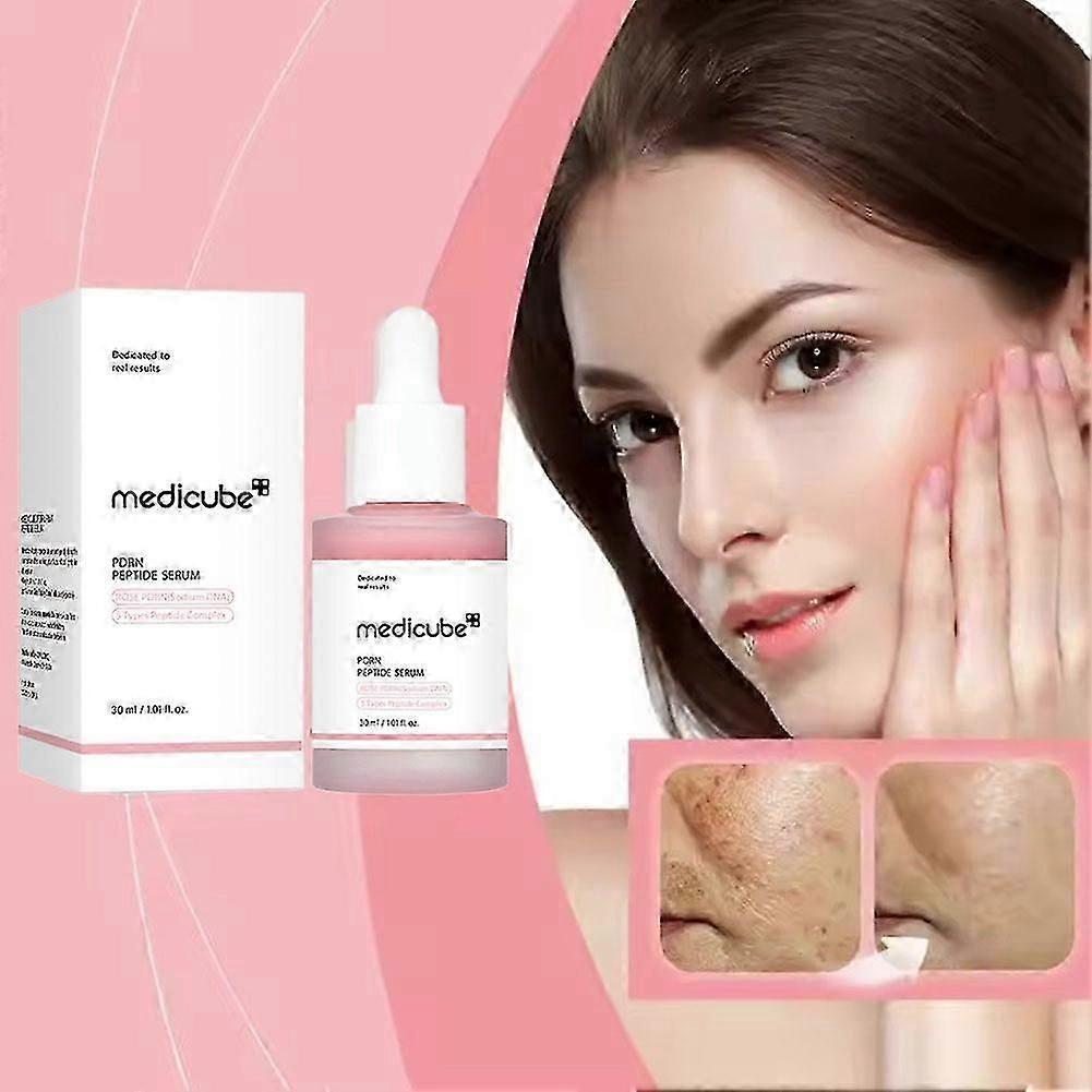 Medicube PDRN Pink Peptide Serum Skin-Firming Anti-Aging Care With Salmon