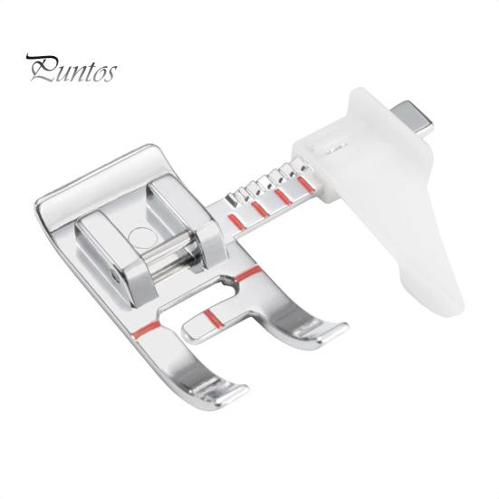 Sewing Machine Presser Foot Adjustable Guide Snap-On Stainless Steel Quilting Patchwork Stitching Low Shank Domestic Sewing Machine Feet