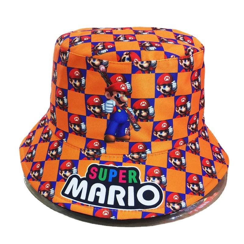 Super Mario Printed Fisherman Hat For Men And Women