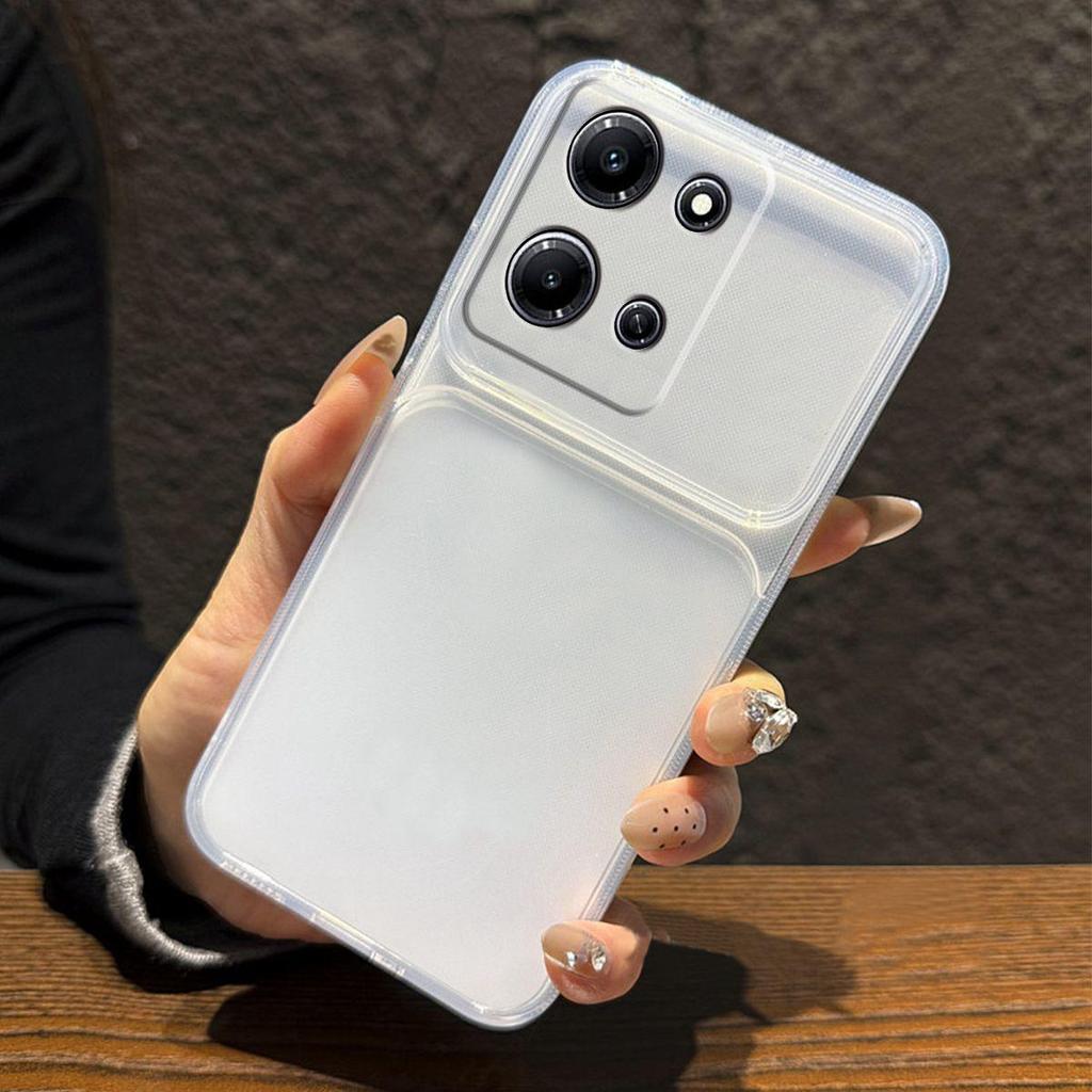 Ultra-Thin Matte Metallic Back Cover for infinix NOTE 30 5G 4G Heavy Duty Camera Protection Case