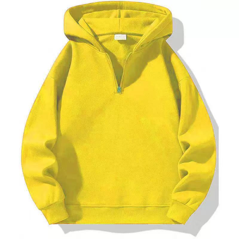 Casual Zipper Hoodie Loose Sports Sweater