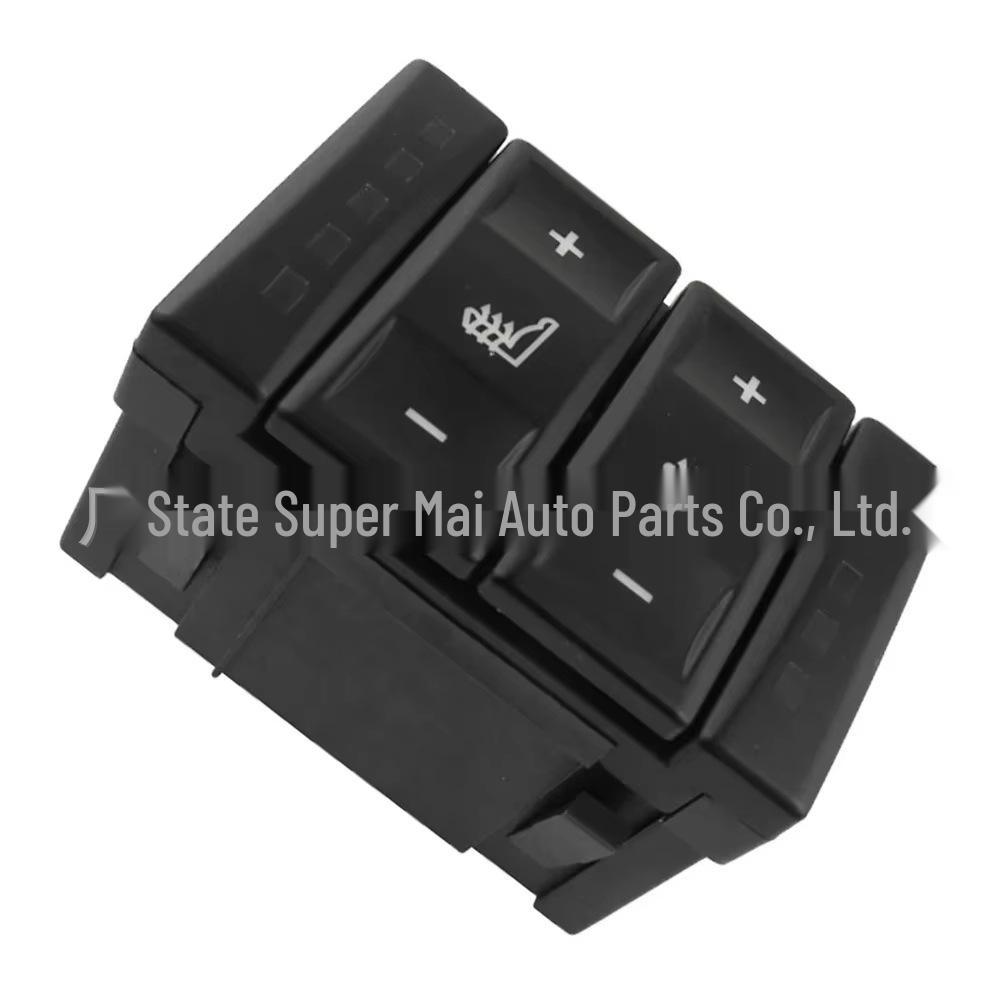 Black Seat Heating Button Switch for Ford (6M2T-19K314-AC)