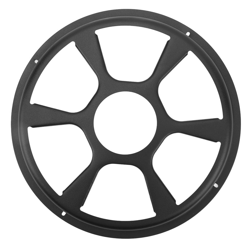 10in Speaker Grill Cover High Elasticity Black Iron Speaker Grille Protective Cover Universal for Car RV
