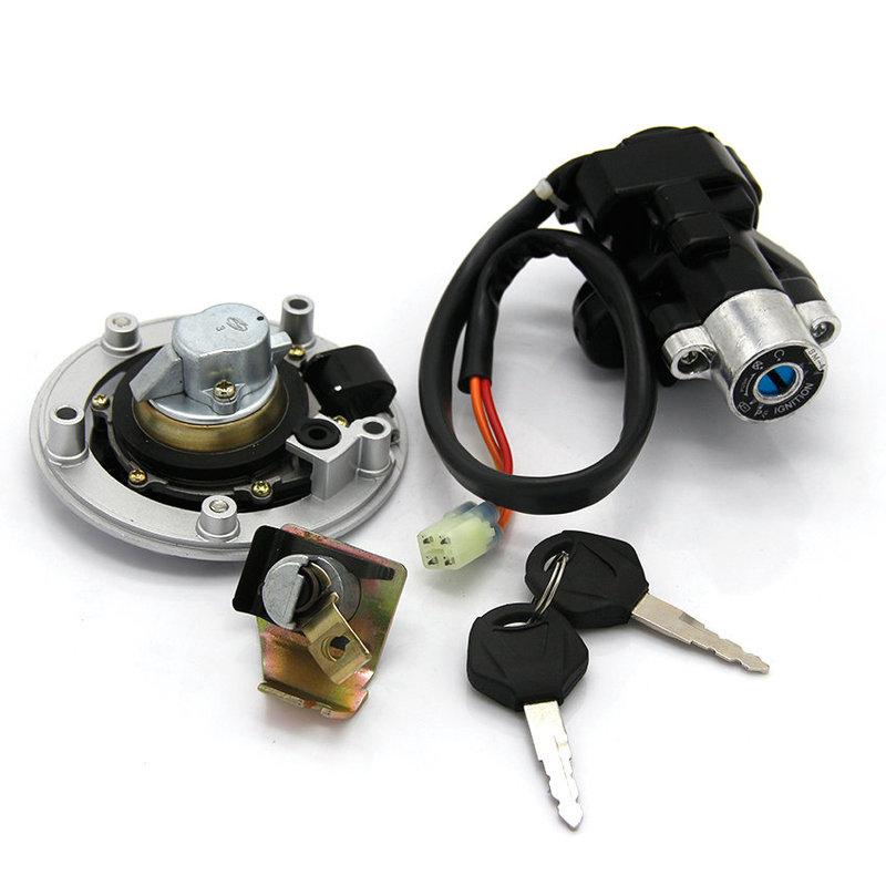 Motorcycle Ignition Key Switch Fuel Gas Cap Seat Lock Kit For Suzuki SV650 SV650A ABS SV650SF SV650S OEM:37000-16891 37000-16890