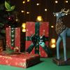 100cm×70cm Christmas Wrapping Paper Christmas Eve Gift Box Decoration Paper Children's Christmas Vintage Kraft Paper