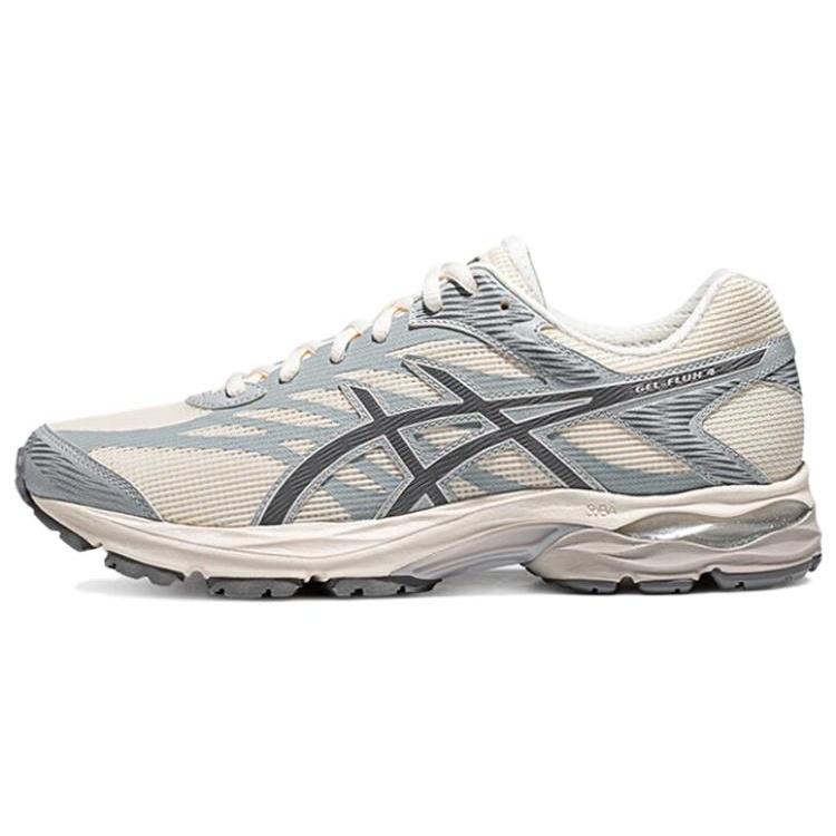 ASICS Gel-Flux 4  White Grey  Men s 1011B934-100 EU 42