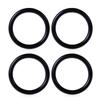 8pcs Rubber O-Ring Car Truck Bumper Quick Release Fastener Replacement