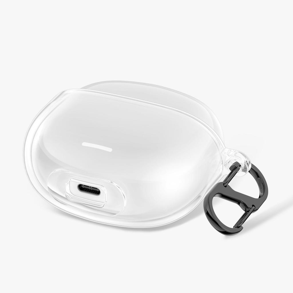 Kwmobile Husă pentru Căști Xiaomi Redmi Buds 6 Lite Protecție TPU Transparentă - Husă, Capac, Anti-Pierdere, -