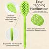 Silicone Meridian Tapping Board Multi Hole Design Meridian Massager Body Patting Tool  Home