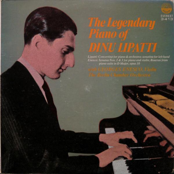 

LP Record DINU LIPATTI - The Legendary Piano Of Dinu Lipatti SDBR3413 Everest 1977 US Classical Used
