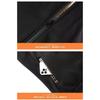 Men's Black Fleece Lined Tracksuit Set Winter Warm Hooded Jacket & Jogger Pants 2 Piece Outfit