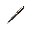 Platinum Pen #3776 Century Füllfederhalter, Schwarz, 14K Feder, Mittel Fein