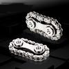 Metal Chain Spinner Fidgets Metal Flywheel Fingertip Gyro Toys Anti Stress DIY Repla Bicycle Chain Spiner Fidget Toys Kids