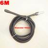 Household Drain Pipe Dredging Tools - Extension Spring Set with Connector 1M/1.5M/2M/3M/5M/6M Length Sewer Dredger Cleaner Sprin