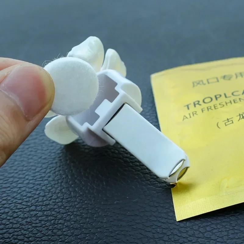 Fragrance Tablets for Car Air Outlet Universal Air Freshener Car Vents Aromatherapy Clip Perfume Diffuser Fragrance Supplement