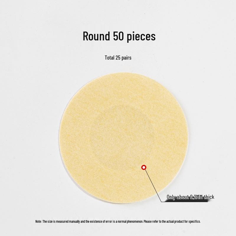 Ultra-Thin Nude Disposable Nipple Covers for Wedding Dresses & Lingerie - Invisible & Anti-Show