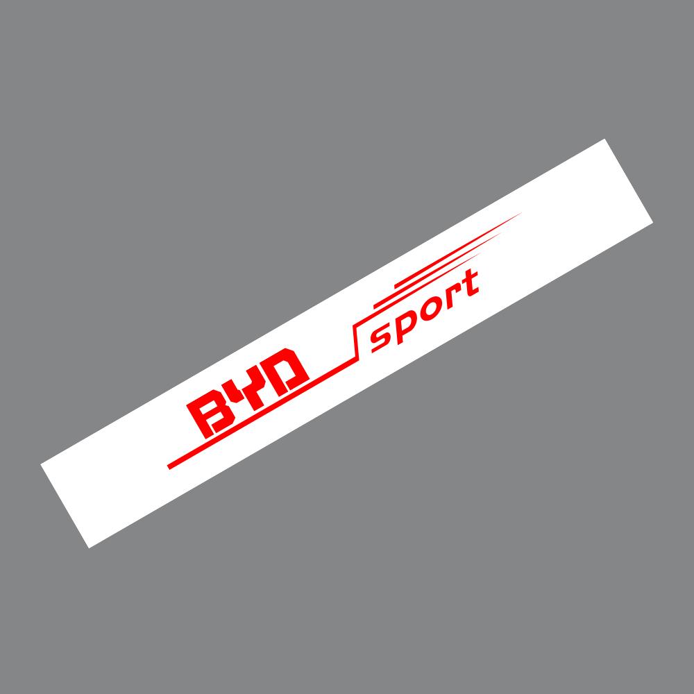 Car Windshield Sticker Vinyl Decor Decal Auto Tuning Accessories For BYD F3 E6 Yuan Plus Atto F0 G3 I3 Ea1 Song Max Tang Dmi