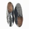 Vintage 80s-90s Made In USA Bostonian Leather Goodyear Welt Wingtip Dress Business Shoes Size 27.0cm Black(USED)
