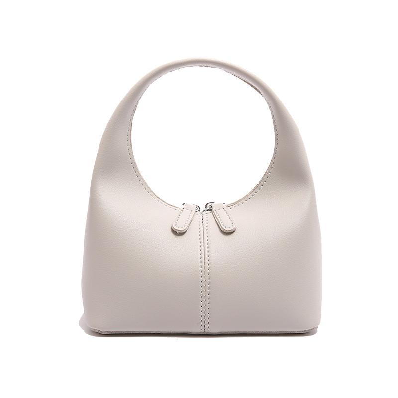 IELGY Simple French Underarm Bag Fresh Fashionable All-Match Crescent Bag