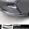 New Front Bumper Side Corner Protector Sticker Trims ABS Front Bumper Corner Strip FOR GEELY EMGRAND 2022-2025 Exterior Accessor