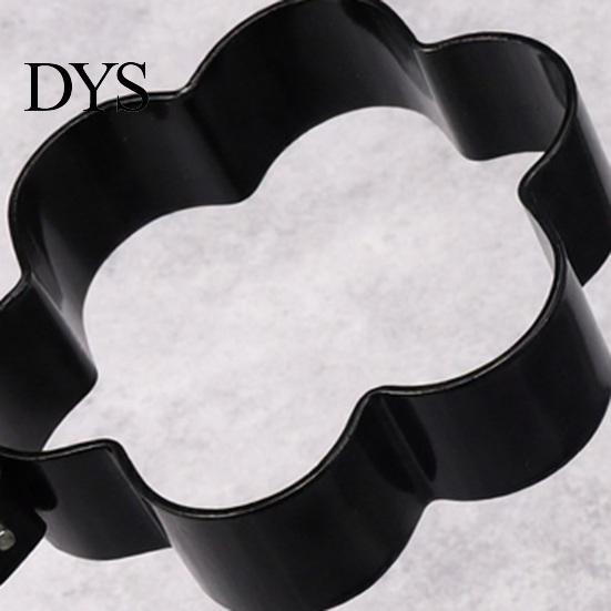 Egg Ring Mold Nonstick Fried Mold, with Heat Resistant Handle, Circle/Star/Heart/Flower/Square Shaped Cooking Rings, Stainless Steel Frying